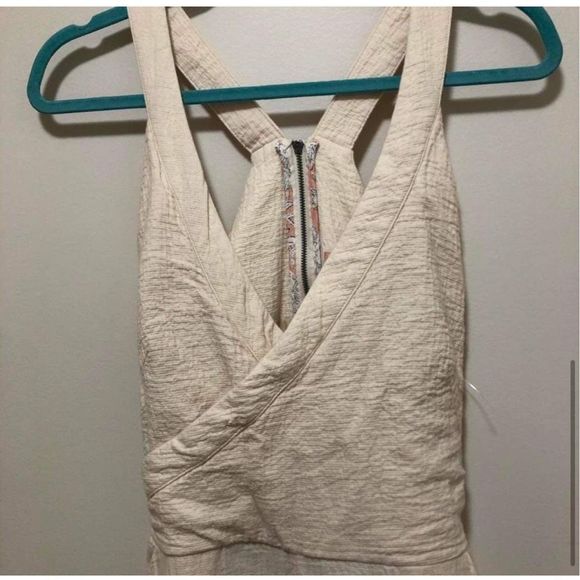 Anthropologie Demi Textured Jumpsuit Size 10 - Picture 6 of 9